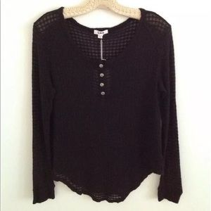 NWT LNA Black Sweater Size XS